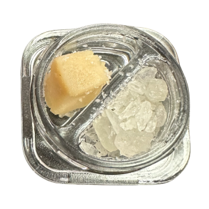 Diamonds + Crumble • THCa Combo Jar • 3 Grams Total